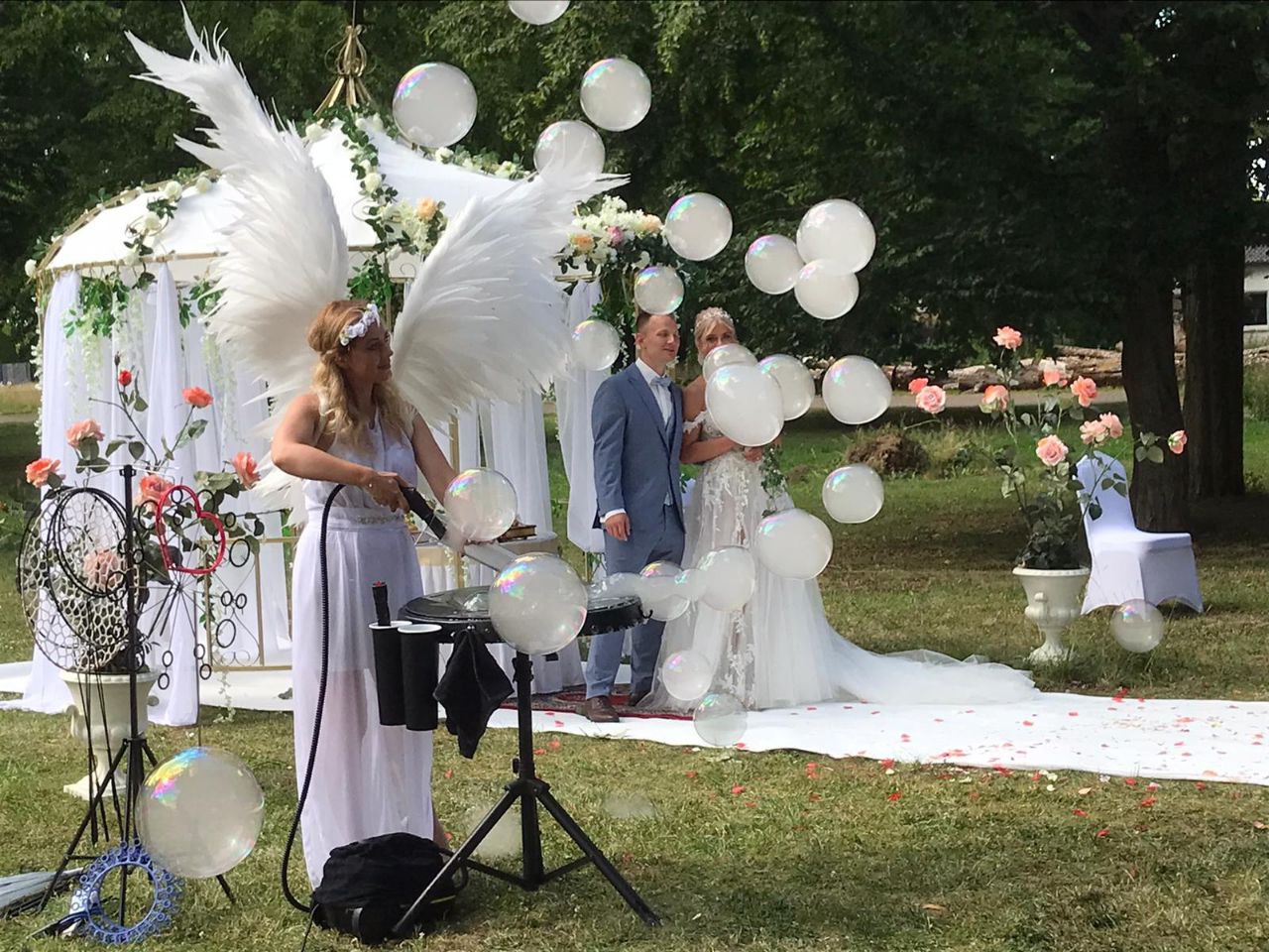 Hochzeit im Freien