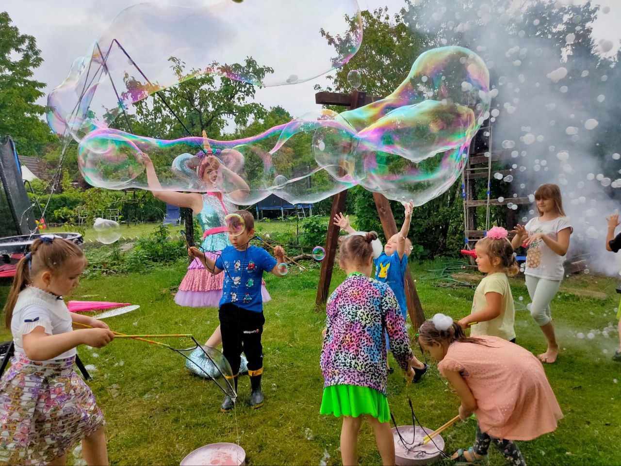 Kindergeburtstag im Freien